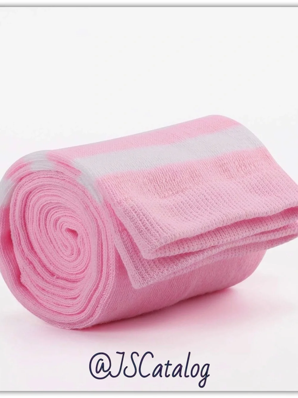 Women’s Pink Thighhigh Socks - Trendy Knee-High Hosiery